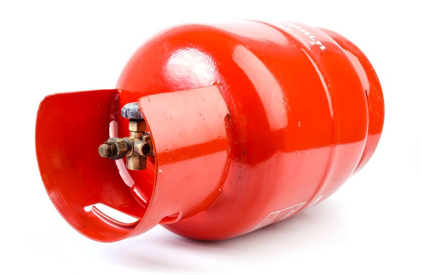 reconnaitre bouteille de gaz gelée